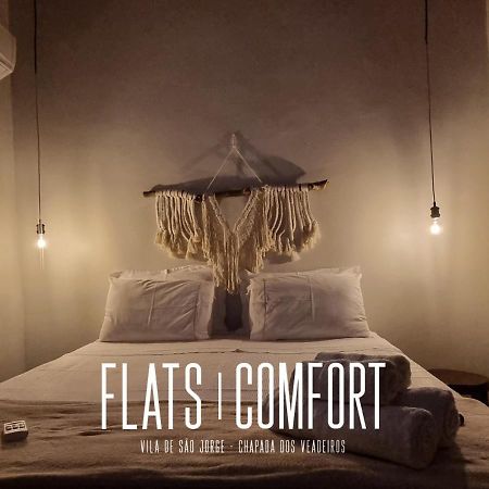 Hotel Novidade Flats Comfort Na Vila De Sao Jorge - Chapada Dos Veadeiros Exteriér fotografie