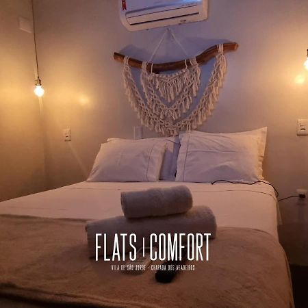 Hotel Novidade Flats Comfort Na Vila De Sao Jorge - Chapada Dos Veadeiros Exteriér fotografie