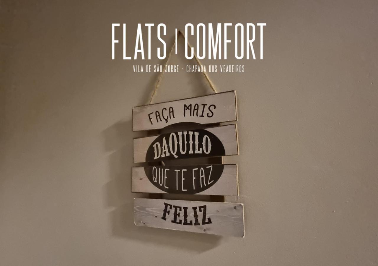 Hotel Novidade Flats Comfort Na Vila De Sao Jorge - Chapada Dos Veadeiros Exteriér fotografie