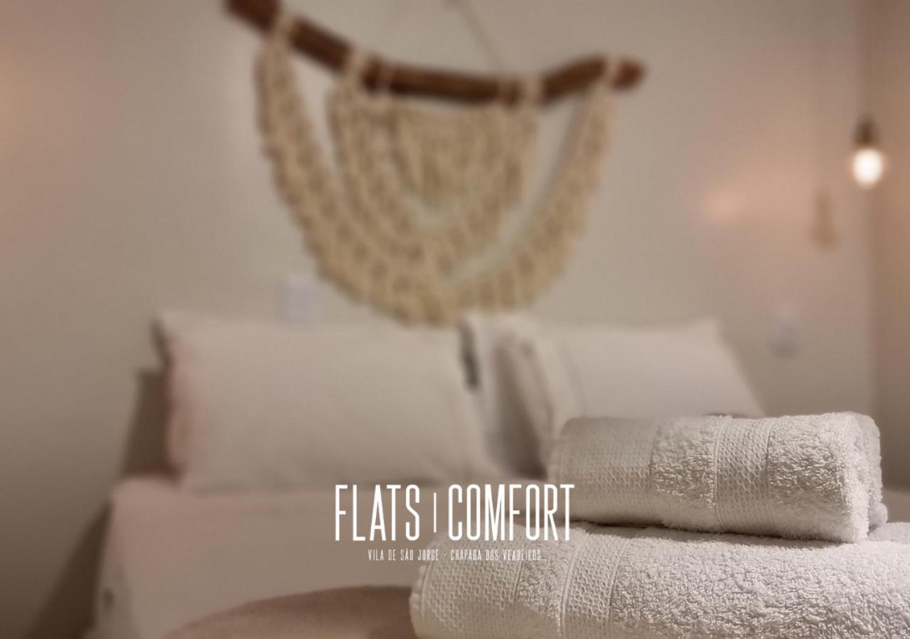 Hotel Novidade Flats Comfort Na Vila De Sao Jorge - Chapada Dos Veadeiros Exteriér fotografie