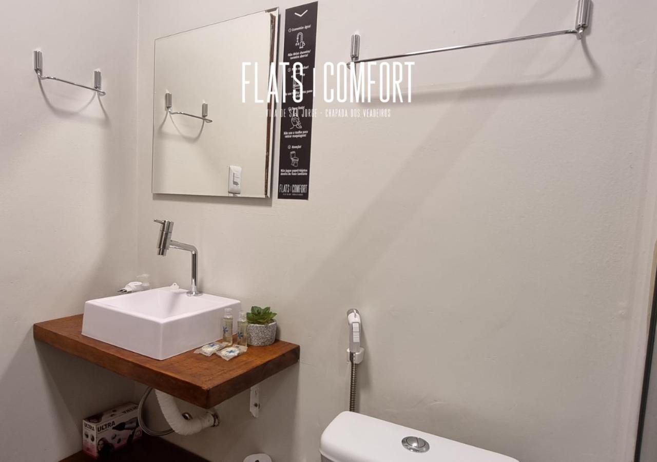 Hotel Novidade Flats Comfort Na Vila De Sao Jorge - Chapada Dos Veadeiros Exteriér fotografie