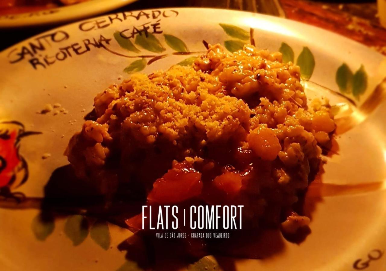 Hotel Novidade Flats Comfort Na Vila De Sao Jorge - Chapada Dos Veadeiros Exteriér fotografie