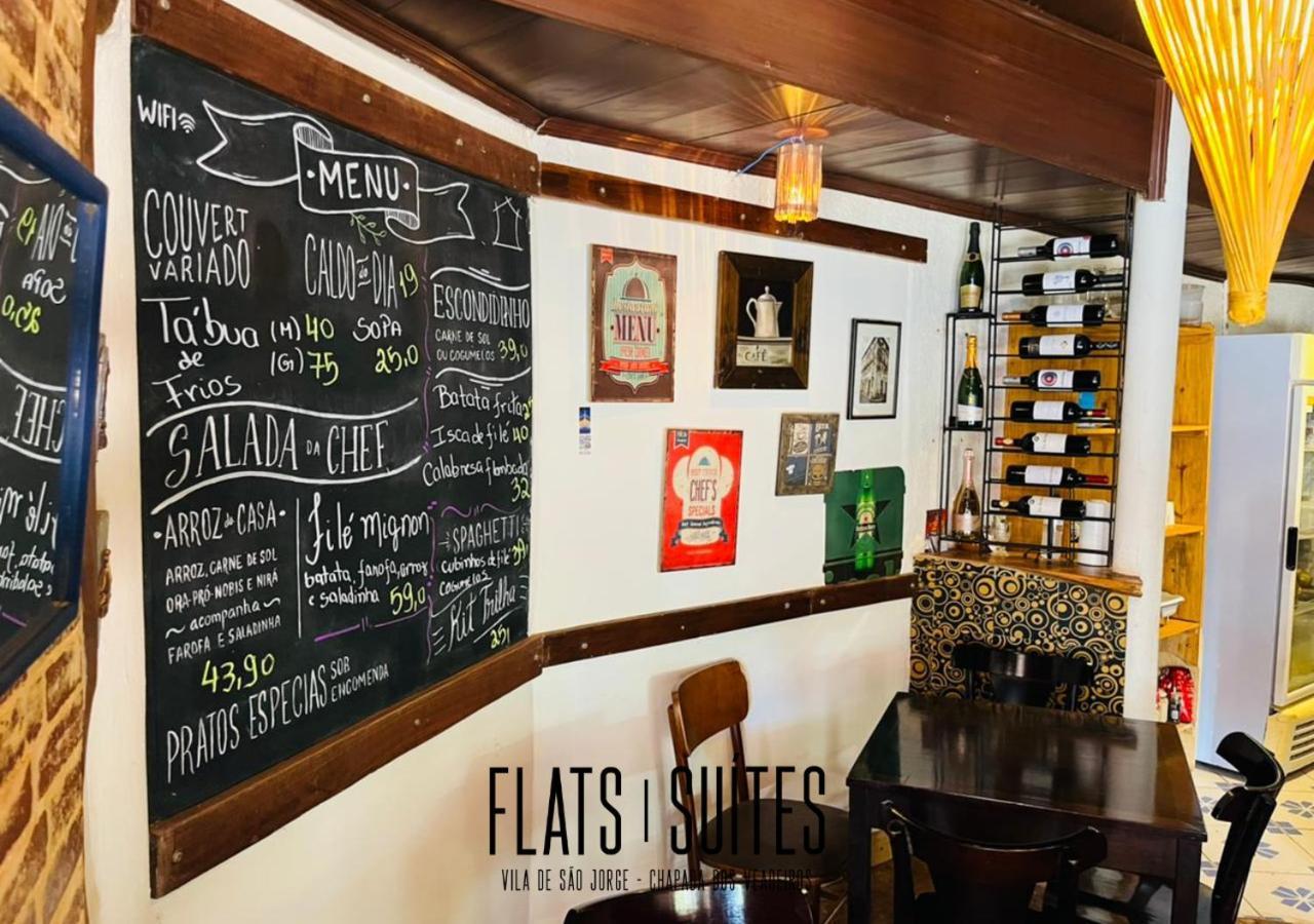 Hotel Novidade Flats Comfort Na Vila De Sao Jorge - Chapada Dos Veadeiros Exteriér fotografie