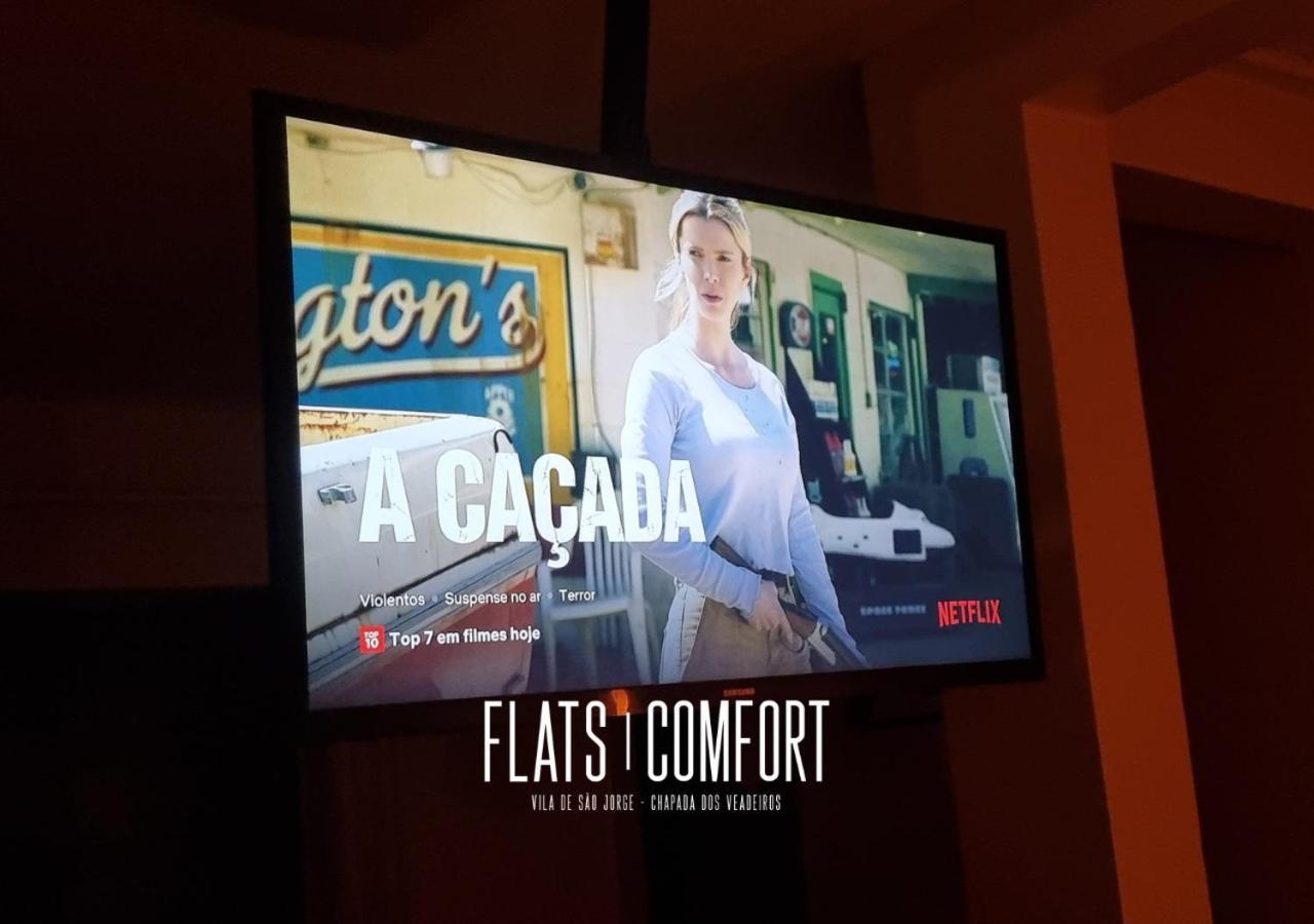 Hotel Novidade Flats Comfort Na Vila De Sao Jorge - Chapada Dos Veadeiros Exteriér fotografie