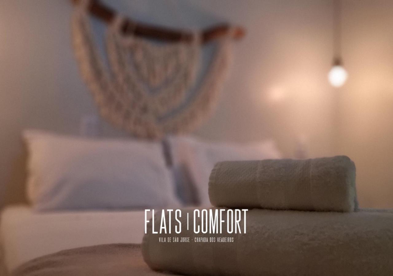 Hotel Novidade Flats Comfort Na Vila De Sao Jorge - Chapada Dos Veadeiros Exteriér fotografie