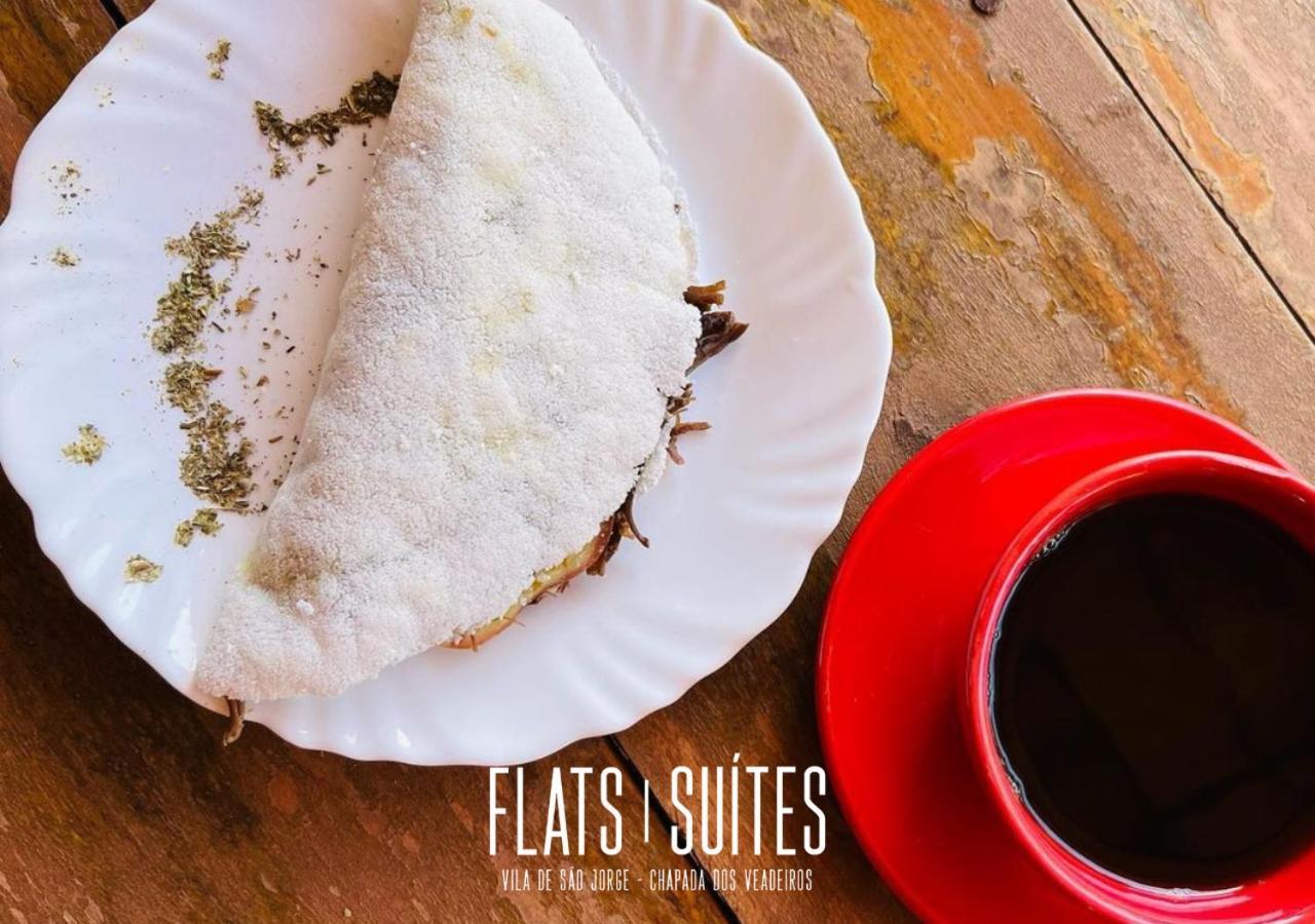 Hotel Novidade Flats Comfort Na Vila De Sao Jorge - Chapada Dos Veadeiros Exteriér fotografie